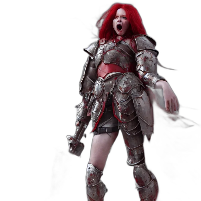 concept art, fantasy art, 3d render, comic book art transparent PNG cut-out