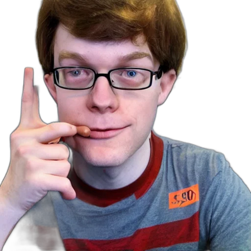 staff, face, hair, creature transparent PNG cut-out