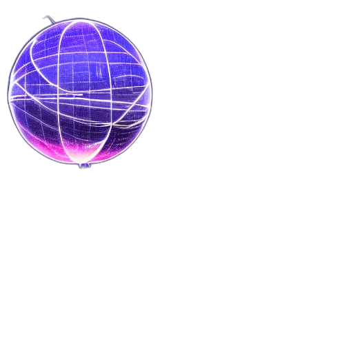 weapon, umbrella, staff, robot, vaporwave, 3d render, concept art, pixel art transparent PNG cut-out