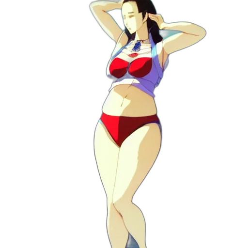 dress, staff, concept art, pixel art, cartoon, anime, beach, underwater transparent PNG cut-out