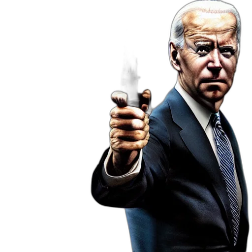weapon, staff, joe, biden transparent PNG cut-out