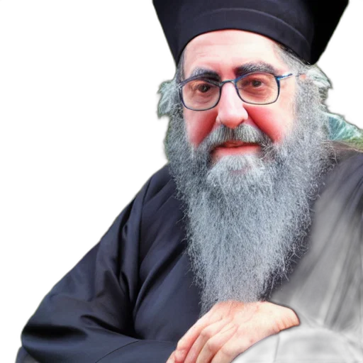 photorealistic, rabbi, elnecave transparent PNG cut-out