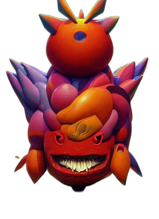 creature, dragon, mask, animal transparent PNG cut-out