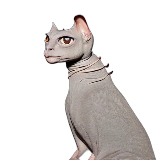 animal, creature, dragon, jacket, 3d render, concept art, photorealistic, bingus transparent PNG cut-out
