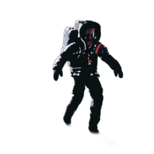 jacket, robot, mask, creature transparent PNG cut-out