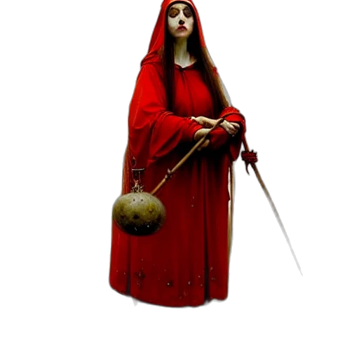 staff, mask, dress, sword transparent PNG cut-out