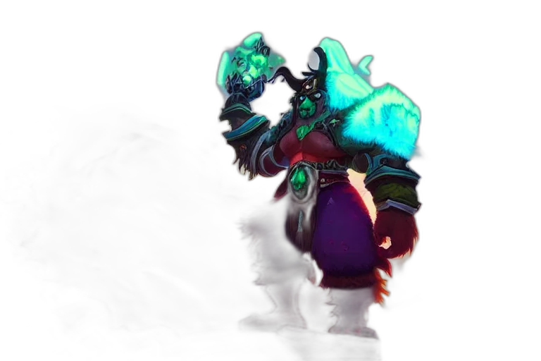 staff, dragon, mask, weapon transparent PNG cut-out