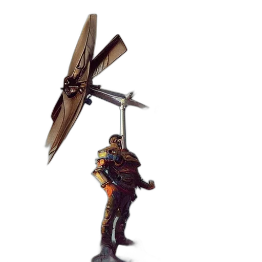 weapon, sword, staff, robot transparent PNG cut-out