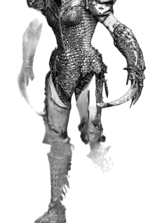 creature, dragon, animal, staff transparent PNG cut-out