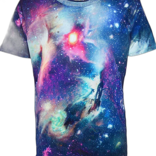 dress, vaporwave, fantasy art, watercolor, outer space, photo, shirt, cool transparent PNG cut-out