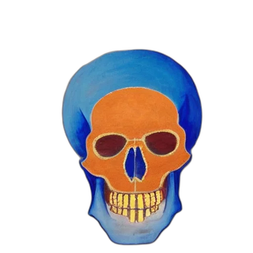 mask, face, jewelry, 3d render transparent PNG cut-out