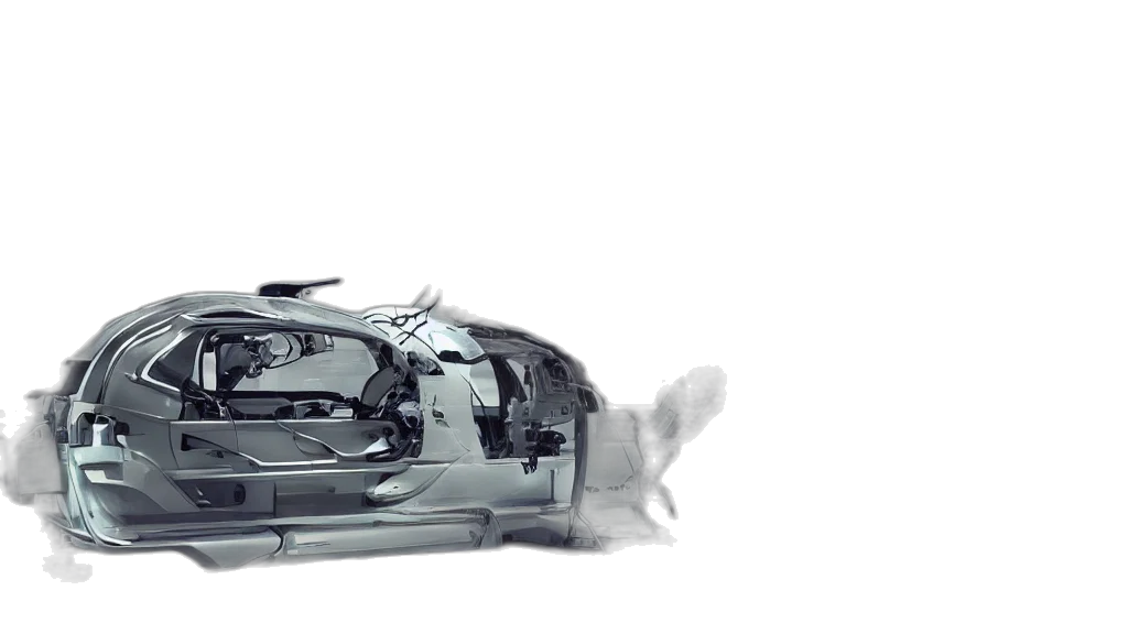 car, robot, weapon, concept art transparent PNG cut-out