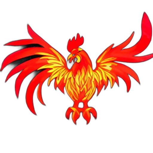dragon, animal, staff, crown transparent PNG cut-out