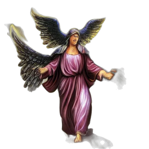 concept art, fantasy art, 3d render, pixel art, biblical, angel, heaven, boss transparent PNG cut-out