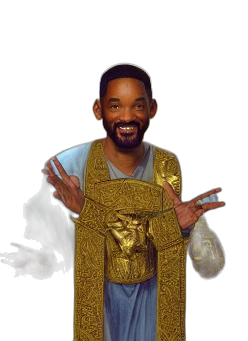jacket, staff, face, animal transparent PNG cut-out