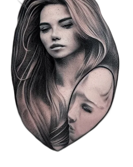 face, mask, jewelry, hair transparent PNG cut-out