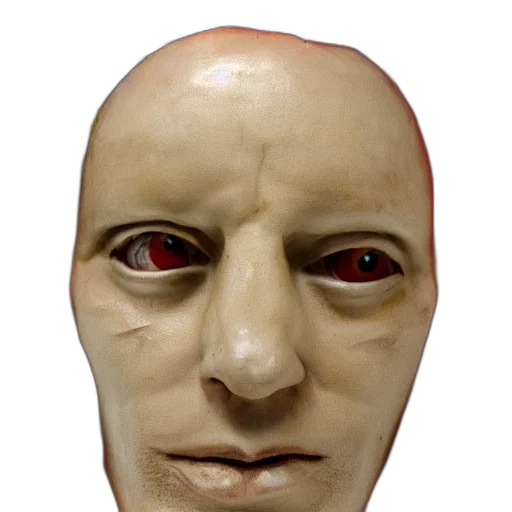 mask, face, staff, robot, 3d render, photorealistic, concept art, oil painting transparent PNG cut-out