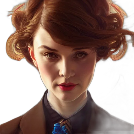 face, hair, crown, hat, photorealistic, concept art, oil painting, fantasy art transparent PNG cut-out