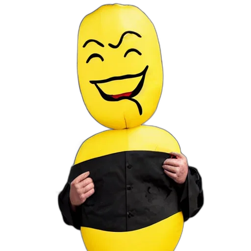 jacket, mask, face, staff transparent PNG cut-out