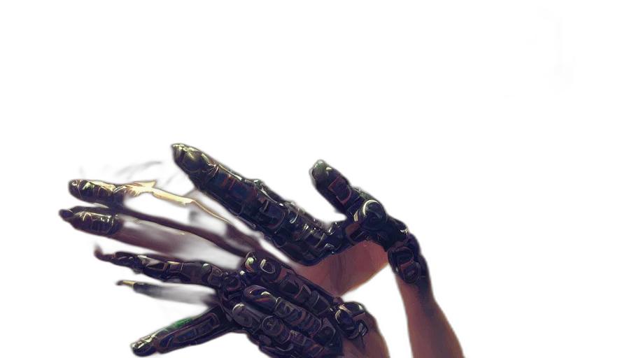 robot, jewelry, weapon, staff transparent PNG cut-out