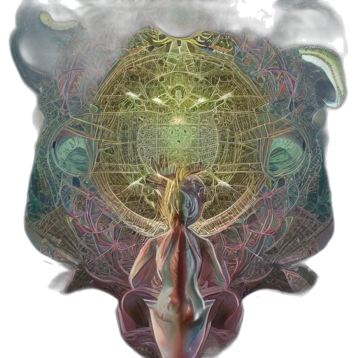 mask, dragon, crown, creature, fantasy art, concept art, watercolor, outer space transparent PNG cut-out