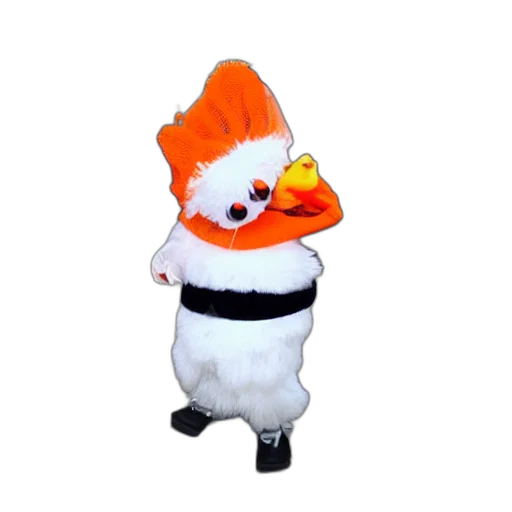 hat, animal, creature, jacket, 3d render, concept art, cute, baby transparent PNG cut-out