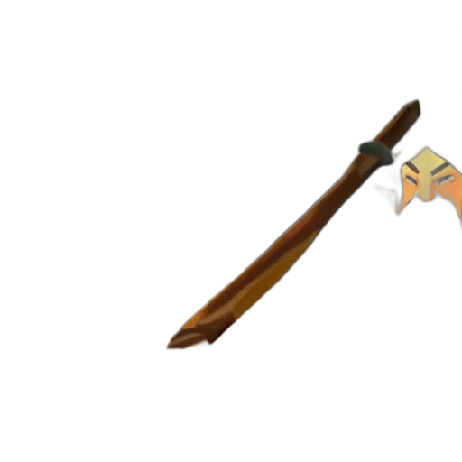 weapon, sword, staff, umbrella, 3d render, concept art, pixel art, fantasy art transparent PNG cut-out