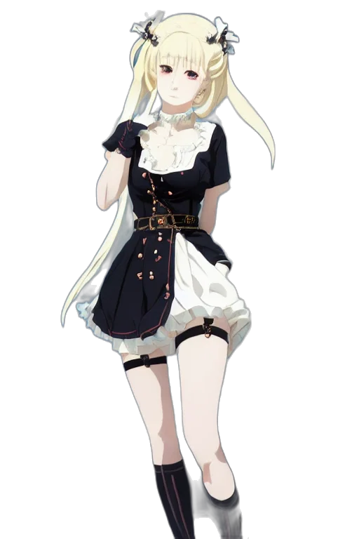 dress, staff, mask, weapon transparent PNG cut-out