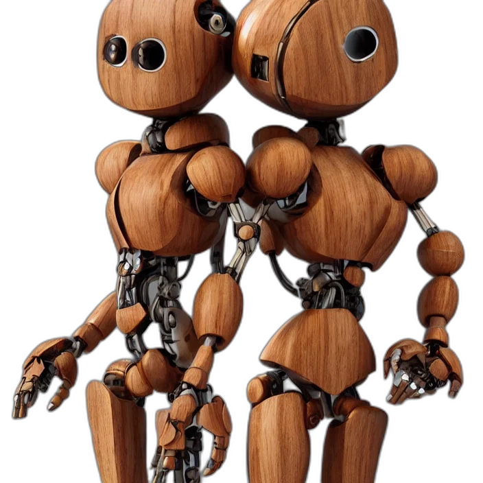 robot, 3d render, concept art, pixel art, fantasy art, earth tones, octane, render transparent PNG cut-out