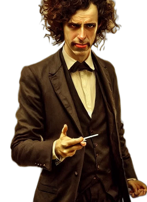 staff, face, jacket, animal, concept art, cartoon, photorealistic, comic book art transparent PNG cut-out