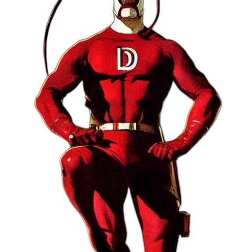 mask, robot, animal, comic book art, concept art, 3d render, cartoon, red transparent PNG cut-out