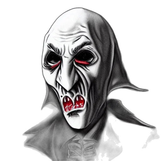mask, face, creature, concept art transparent PNG cut-out