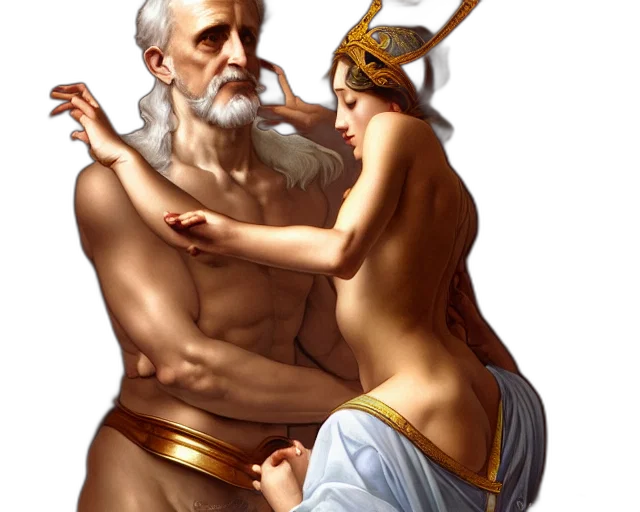 fantasy art, concept art, photorealistic, oil painting transparent PNG cut-out