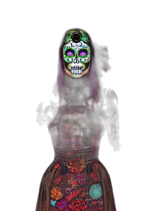 mask, dress, face, robot transparent PNG cut-out