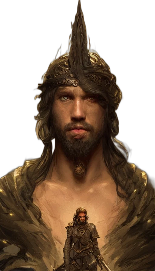 face, crown, dragon, hair transparent PNG cut-out
