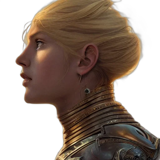 face, crown, dragon, hair transparent PNG cut-out