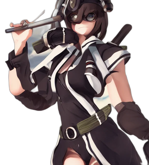 staff, weapon, sword, robot, concept art, anime, fantasy art, pixel art transparent PNG cut-out