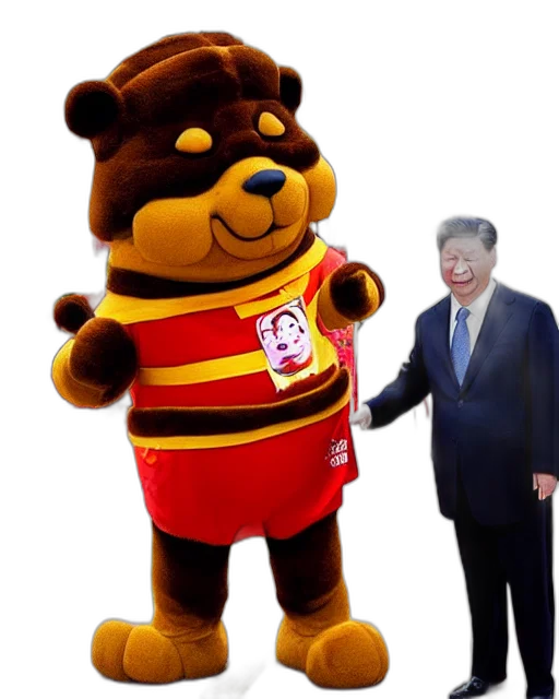 staff, 3d render, president, jinping transparent PNG cut-out