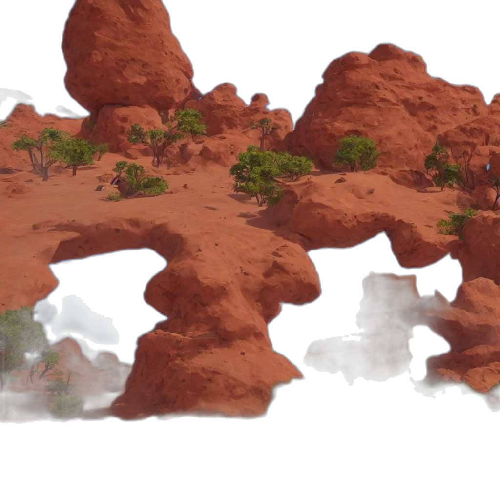 3d render, concept art, photorealistic, fantasy art transparent PNG cut-out