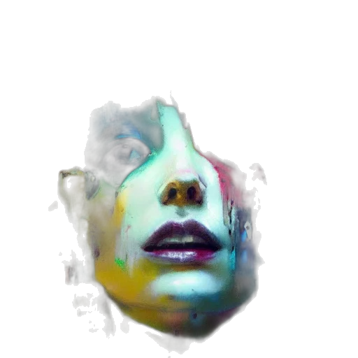 face, mask, creature, robot transparent PNG cut-out