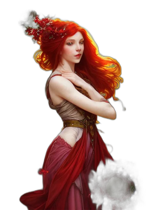 dress, crown, fantasy art, concept art transparent PNG cut-out