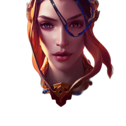 face, crown, mask, jewelry, fantasy art, concept art, pixel art, photorealistic transparent PNG cut-out