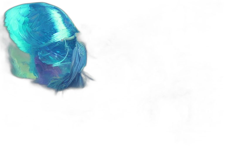 mask, crown, robot, creature, 3d render, concept art, vaporwave, photorealistic transparent PNG cut-out