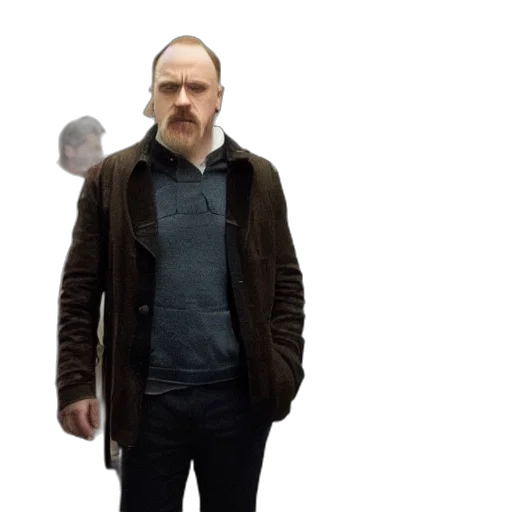 jacket, staff, mask, robot transparent PNG cut-out
