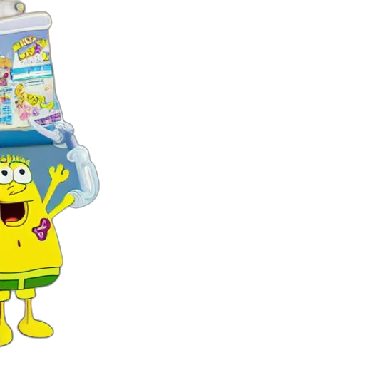 spongebob, squarepants, toy, story transparent PNG cut-out