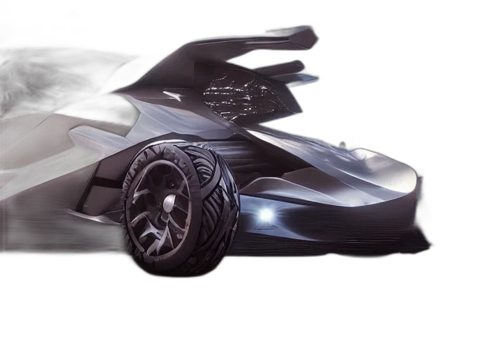 car, 3d render, concept art, photorealistic transparent PNG cut-out