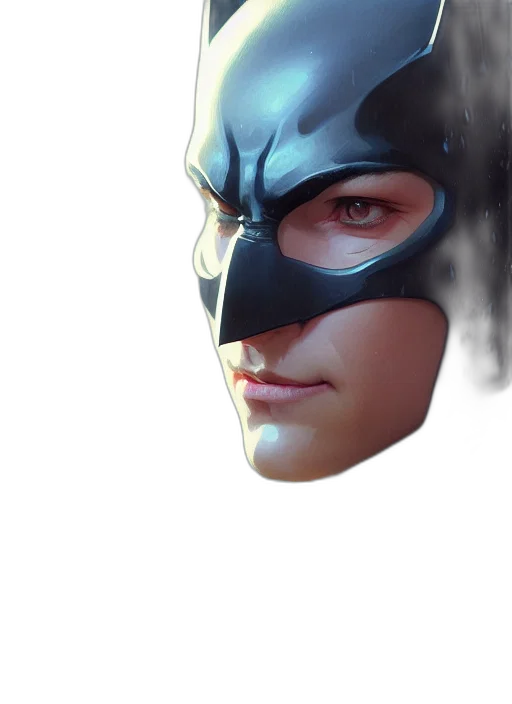 mask, face, comic book art, photorealistic transparent PNG cut-out