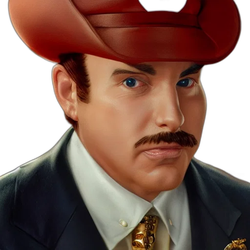 hat, face, staff, crown, photorealistic, concept art, cartoon, 3d render transparent PNG cut-out