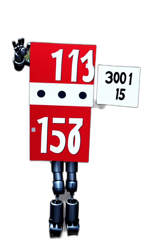 robot, 3d render, concept art, cute transparent PNG cut-out