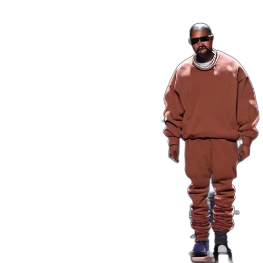 jacket, creature, animal, concept art, 3d render, earth tones, kanye, west transparent PNG cut-out